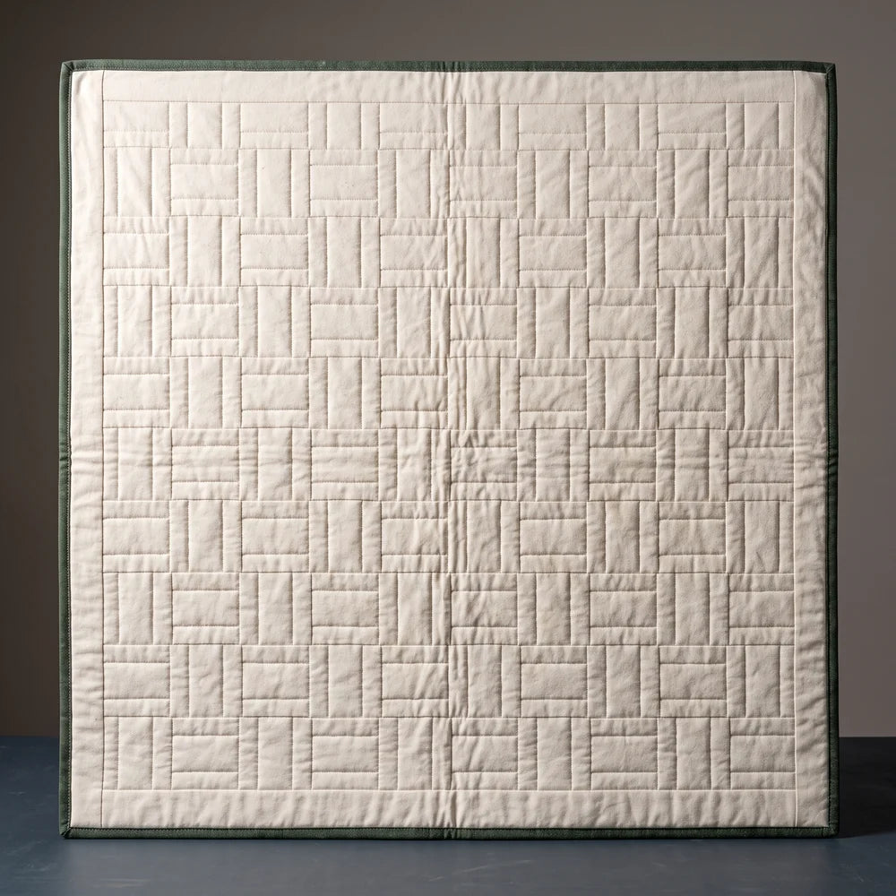 Brick Quilt Pattern PDF, Beginner Quilt, 66 x 78 in Throw Quilt